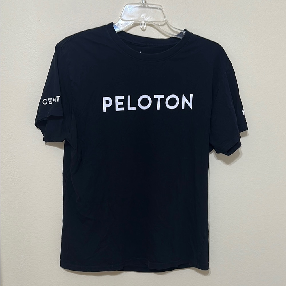 Peloton‎ Black Short Sleeve Tee